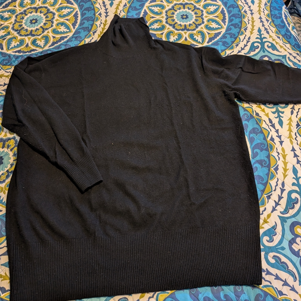 Universal Standard Wool Cashmere Blend Turtleneck Tunic